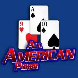 All American Poker by RTG (Reel Time Gaming), showcased at rrakoocasino.nl – game logo