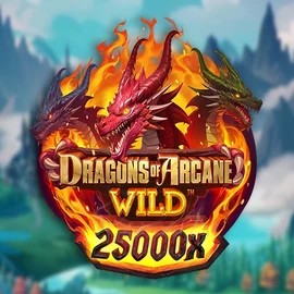 Dragons of Arcane Wild slot icon by Foxium, available at Rakoo Casino