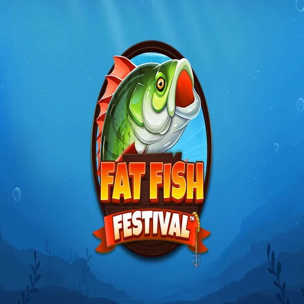 Fat Fish Festival logo by Wishbone Games at Rakoo Casino
