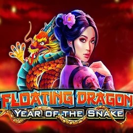 Floating Dragon Year of the Snake by Pragmatic Play, showcased at rrakoocasino.nl – game logo
